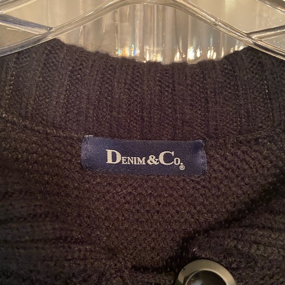 Denim&Co Two Button Cardigan - Picture 2 of 14